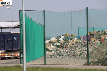 Siatki Dęblin - Siatka na składowisko odpadów komunalnych dla terenów Dęblina